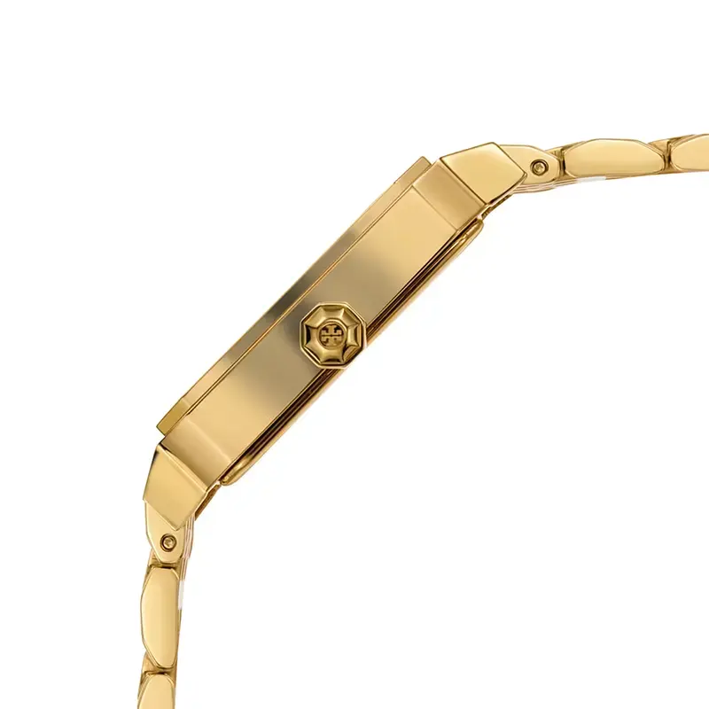 Tory Burch Robinson White Dial Gold-Tone Ladies Watch | TBW1500