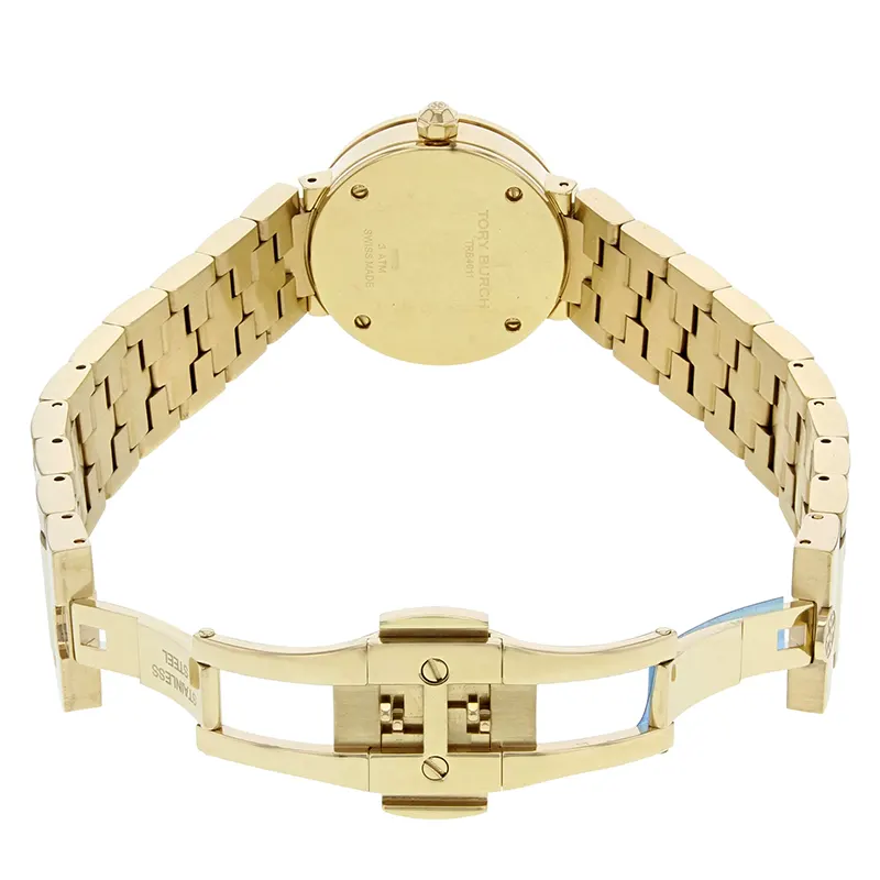 Tory Burch Reva Gold-Tone Ladies Watch | TBW4011