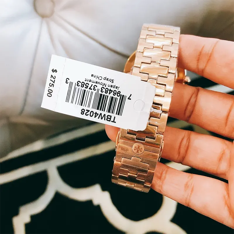 Tory Burch Reva 36mm Rose Gold-Tone Ladies Watch | TBW4028