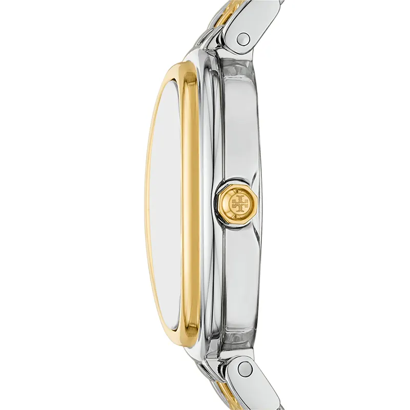 Tory Burch The Oval Pink Mother-of-Pearl Dial Ladies Watch | TBW6039