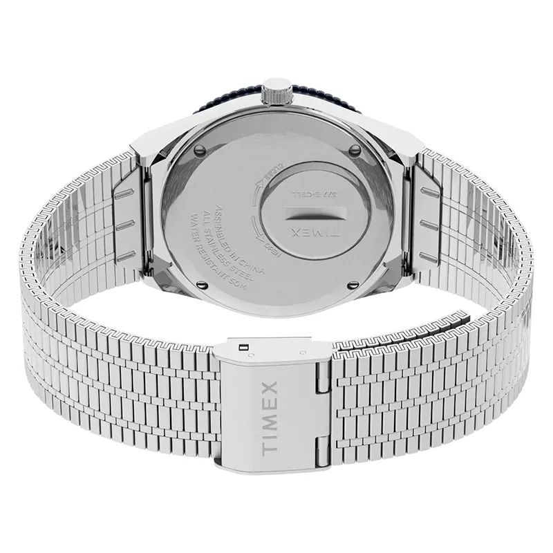 Q Timex® Reissue Blue Dial 36mm Ladies Watch | TW2U95500