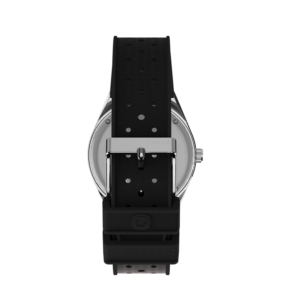 Q Timex Reissue Day-Date Black Dial Men's Watch | TW2V32000