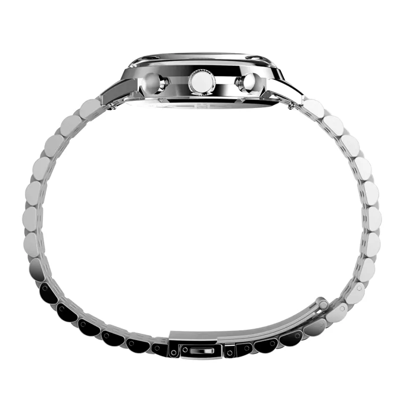 Timex Marlin® Panda Chronograph 40mm Silver Dial Men's Watch | TW2W10400