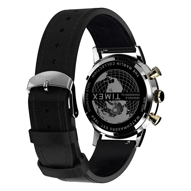 Timex Marlin® Chronograph Black Dial Men's Watch | TW2W51500