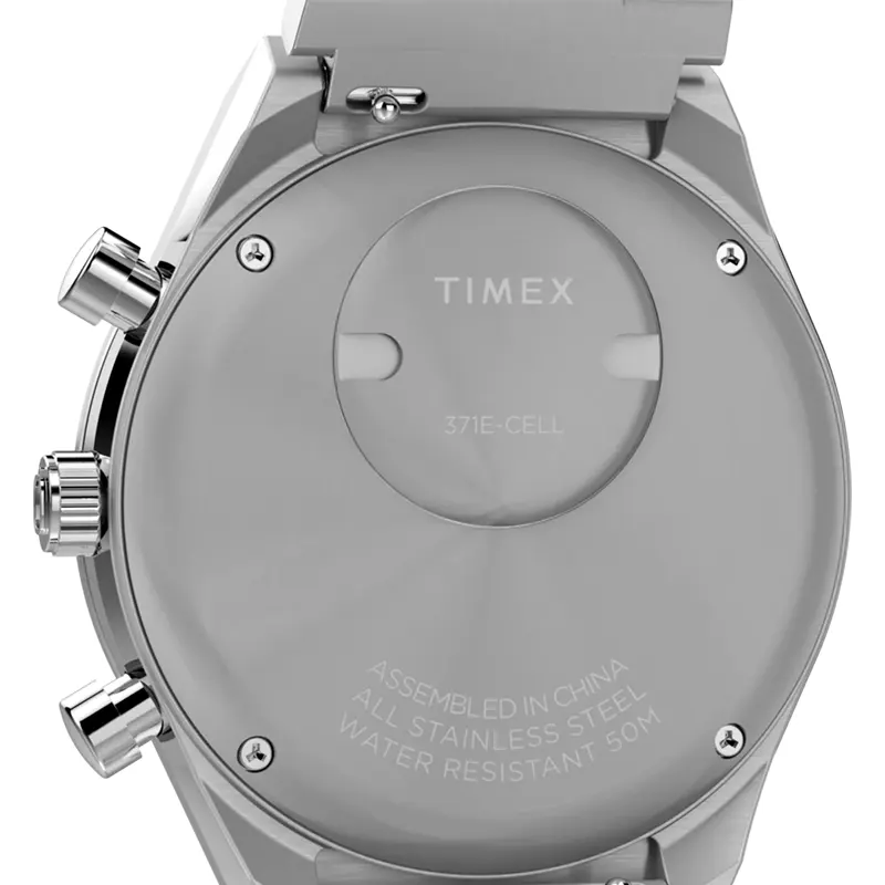 Q Timex Chronograph Tachymeter Blue Dial Men's Watch | TW2W51600