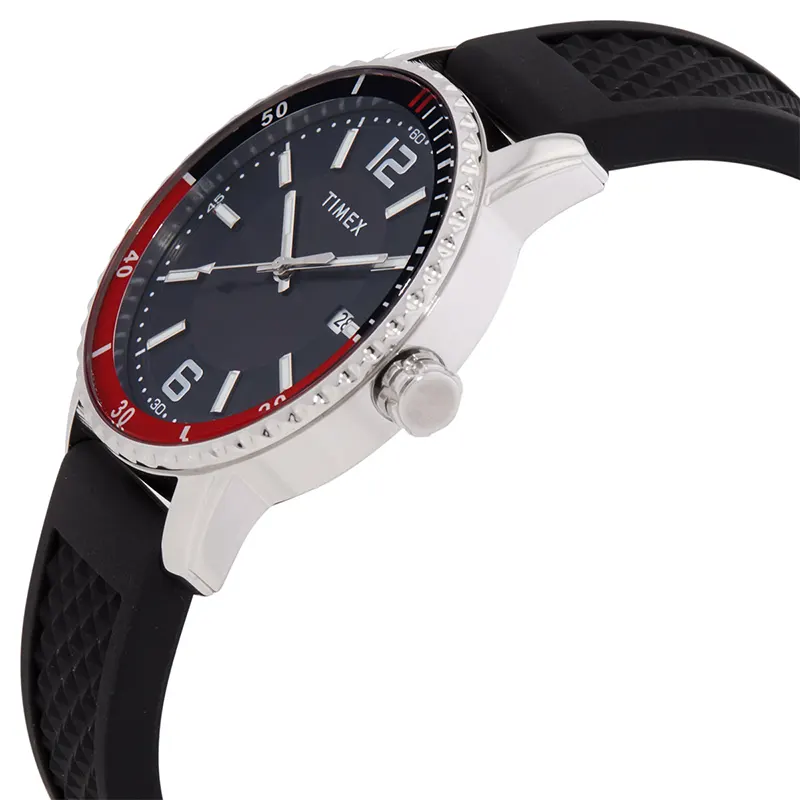 Timex Trend Coke Bezel Black Dial Men's Watch | TW2W60600J1