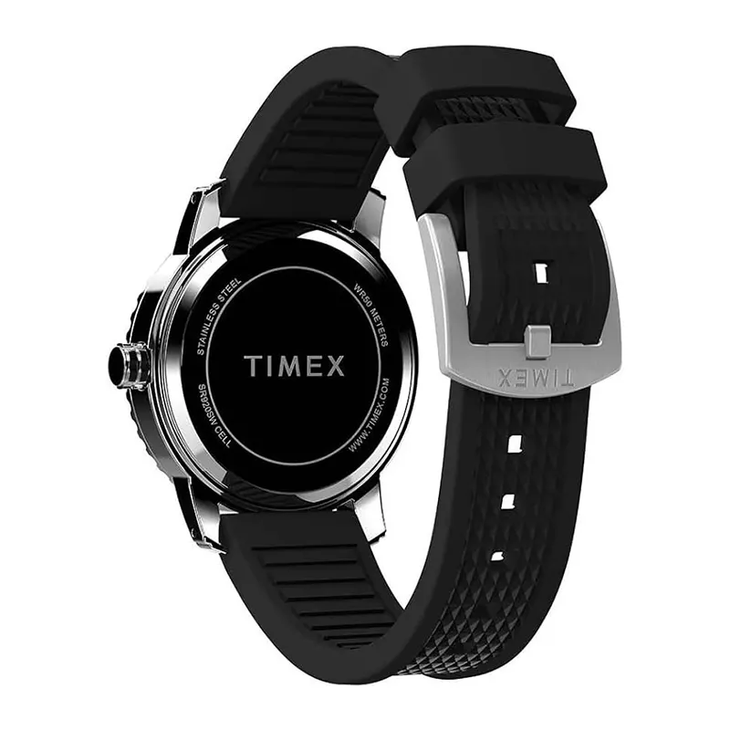 Timex Trend Coke Bezel Black Dial Men's Watch | TW2W60600J1