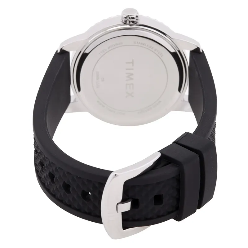 Timex Trend Coke Bezel Black Dial Men's Watch | TW2W60600J1