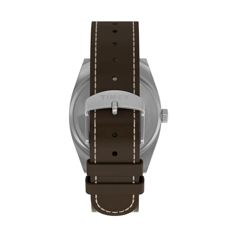 Timex Expedition® Capstone 39mm Eco-Friendly Leather Strap Men's Watch | TW2Y30600