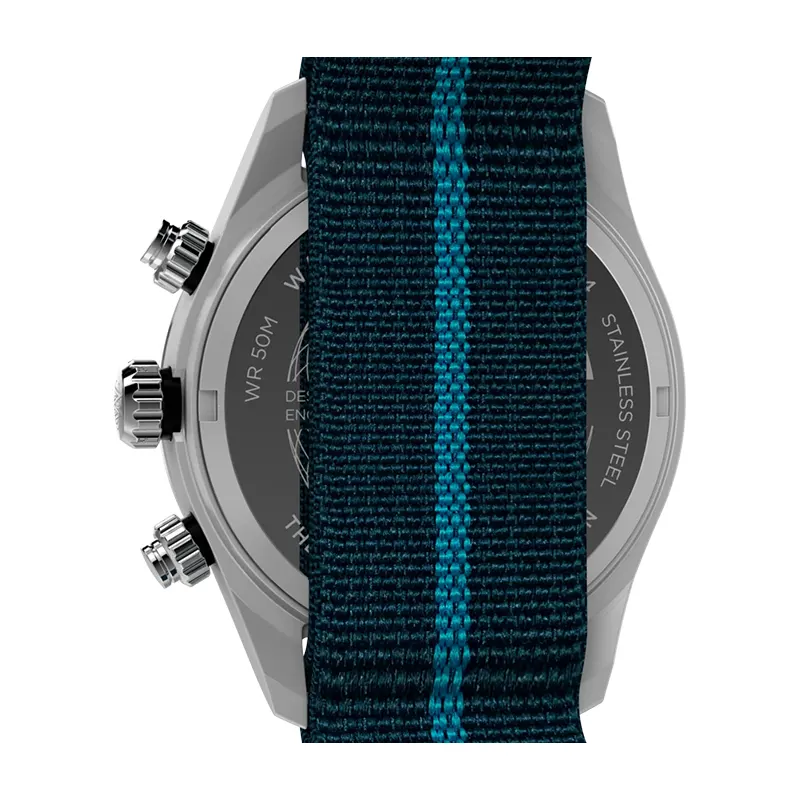 Timex Waterbury Heritage Chronograph Blue Dial Men's Watch | TW2Y39000