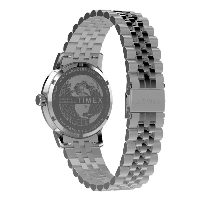 Timex Marlin® GMT 40mm Blue Dial Men's Watch | TW2Y47600