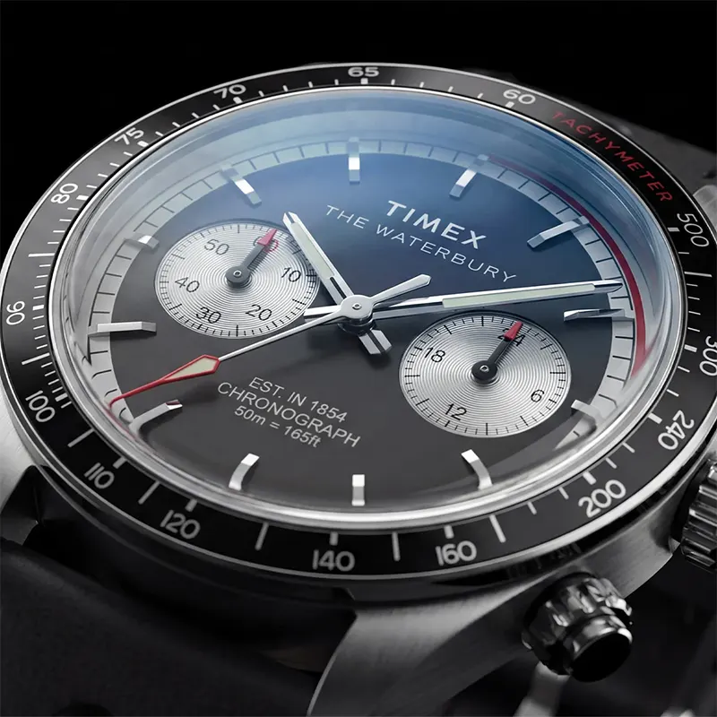 Timex Waterbury Heritage Black Dial Men's Watch | TW2Y93300
