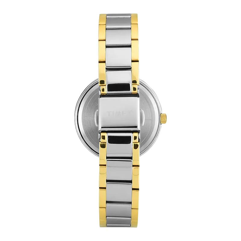 Timex® Trendline Champagne Dial Two-Tone Ladies Watch | TWEL18711