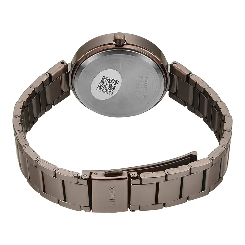 Timex® Trendline Brown Dial Brown-Tone Ladies Watch | TWEL18722