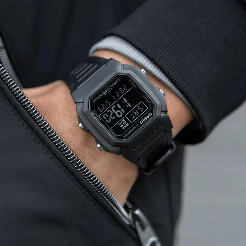 Casio Youth Dual time 10-Year Battery Life Men's Watch | W-800H-1BV