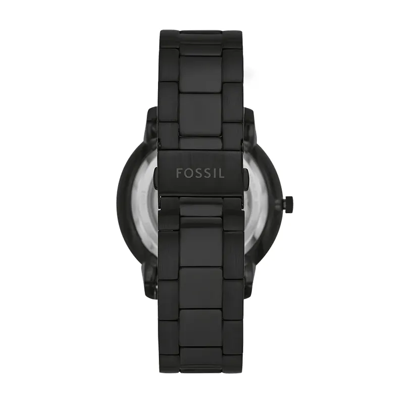 Fossil Neutra Black Skeleton Dial Automatic Men's Watch | ME3183