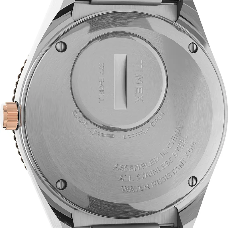 Q Timex® Reissue Silver Dial 36mm Ladies Watch | TW2U95600