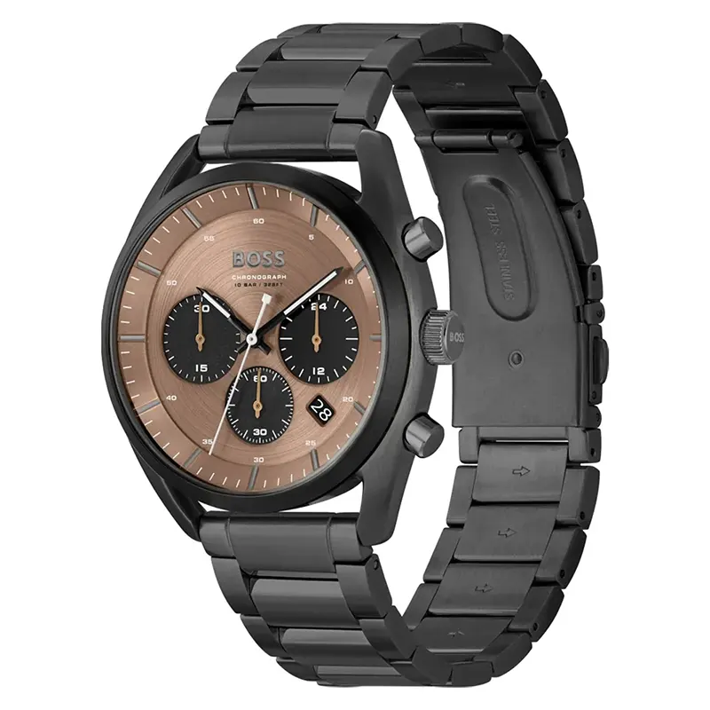 Hugo Boss Top Chronograph Bronze Dial Men's Watch | 1514095