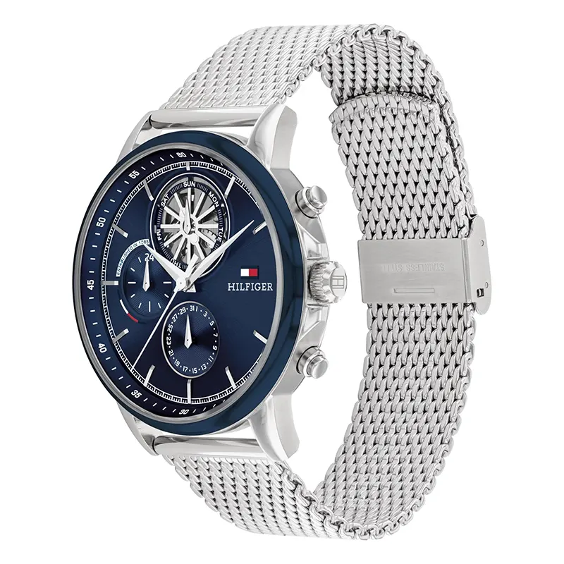 Tommy Hilfiger Stewart Multifunction Blue Dial Men's Watch | 1710609