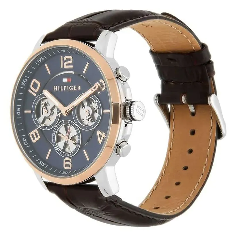 Tommy Hilfiger Keagan Multifunction Blue Dial Men's Watch | 1791290
