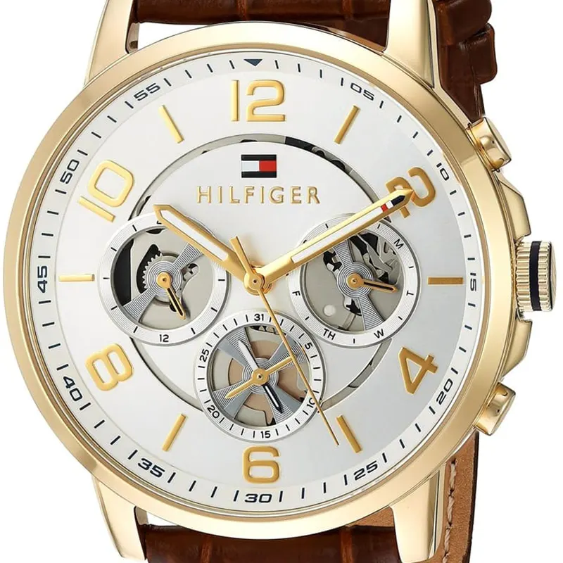 Tommy Hilfiger Keagan Multifunction Silver Dial Men's Watch | 1791291