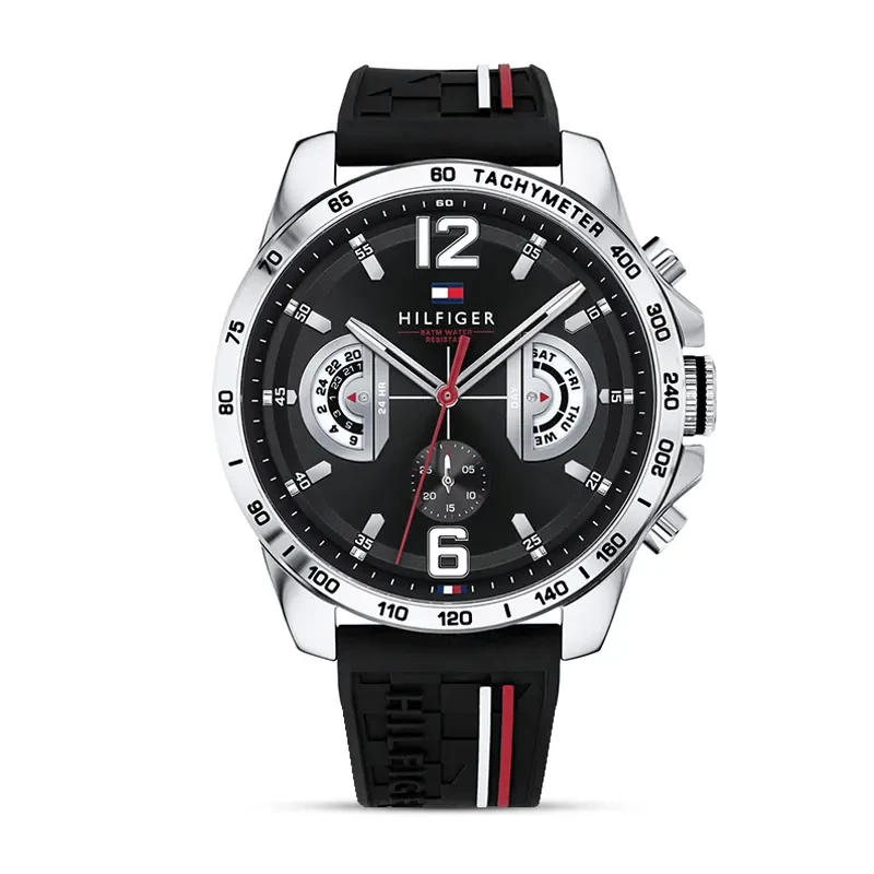 Tommy Hilfiger Decker Black Dial Men's Watch Watch | 1791473