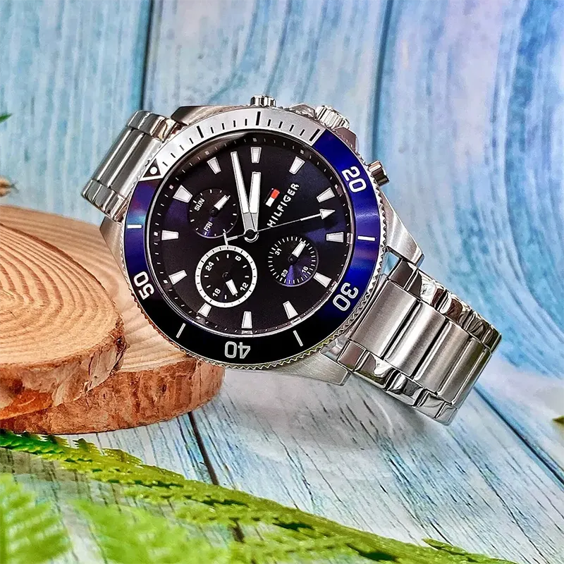 Tommy Hilfiger Larson Blue Dial Men's Watch | 1791917