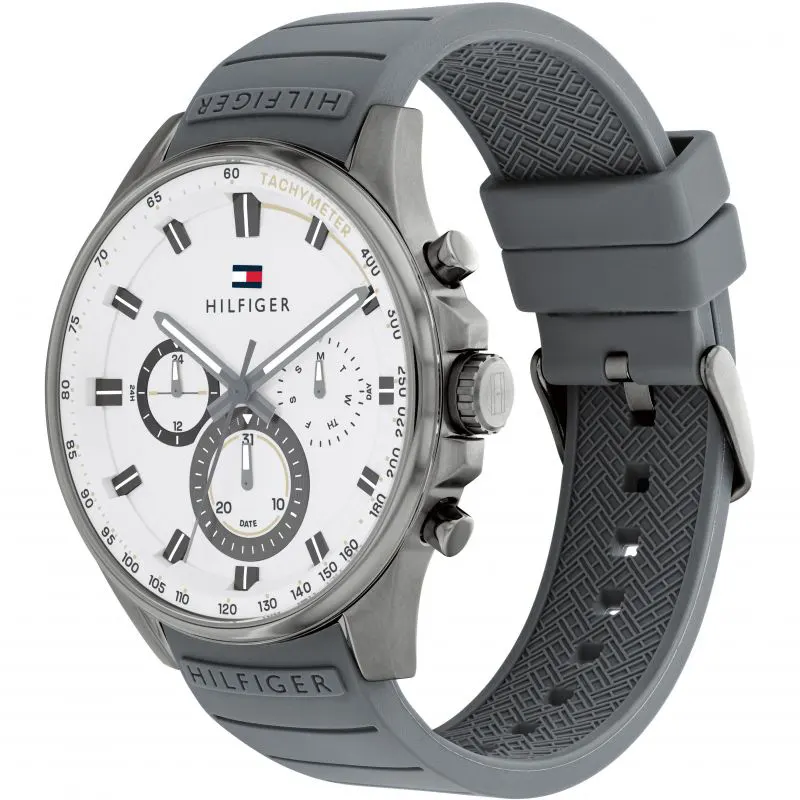 Tommy Hilfiger Max Chronograph White Dial Men’s Watch | 1791972