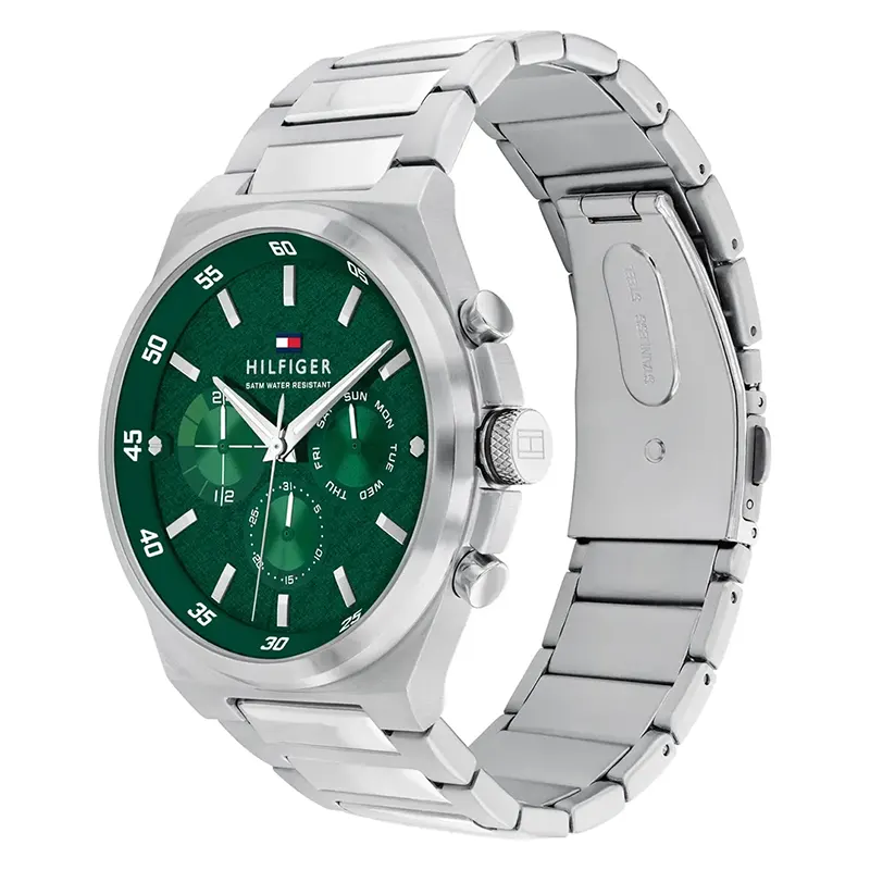 Tommy Hilfiger Dexter Multifunction Green Dial Men's Watch | 1792088