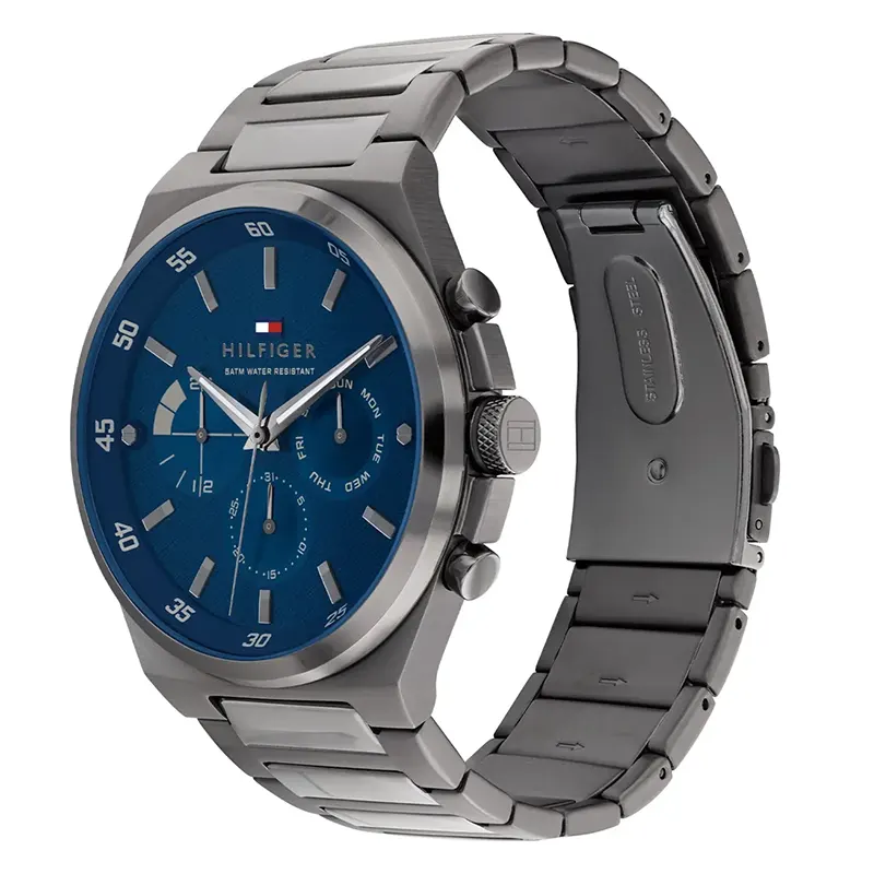 Tommy Hilfiger Dexter Multifunction Blue Dial Men's Watch | 1792089