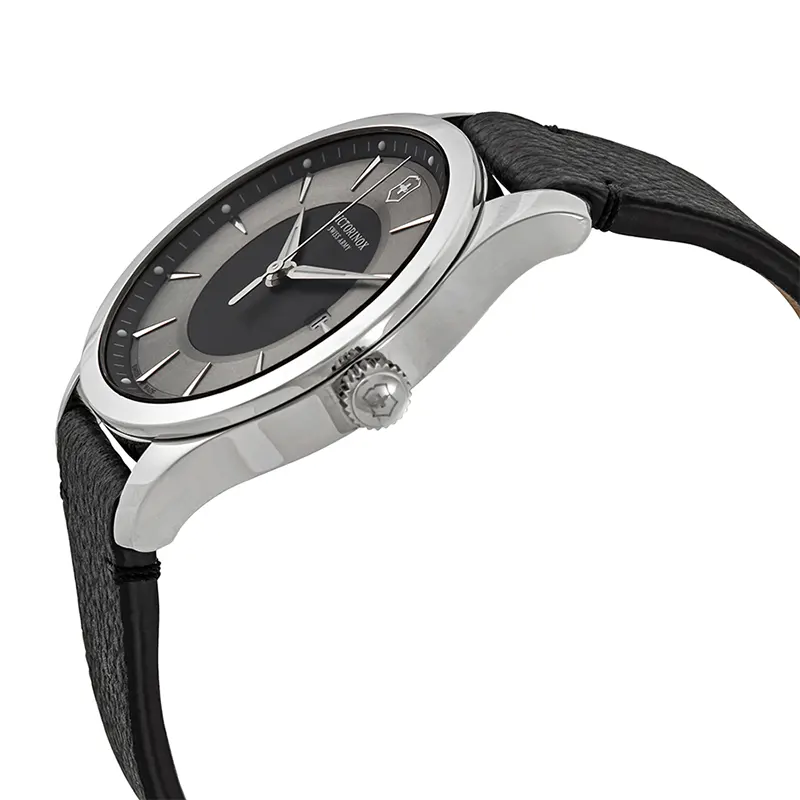 Victorinox Alliance Grey Dial Men's Watch with Swiss Army Knife Set | 241804.1