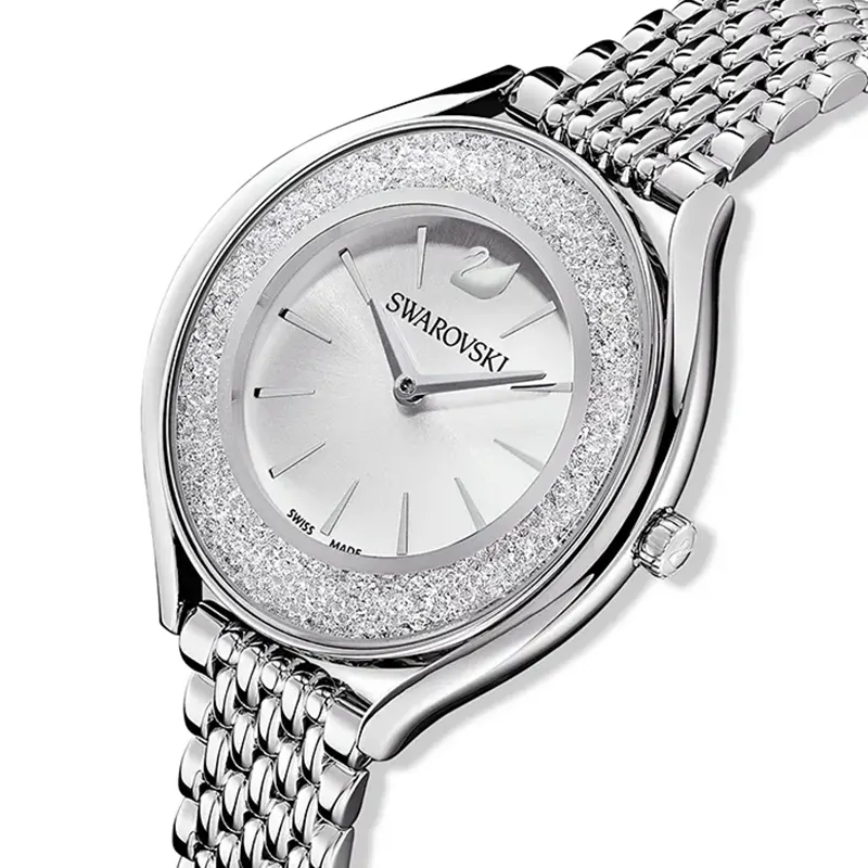 Swarovski Crystalline Aura Silver Dial Ladies Watch | 5519462