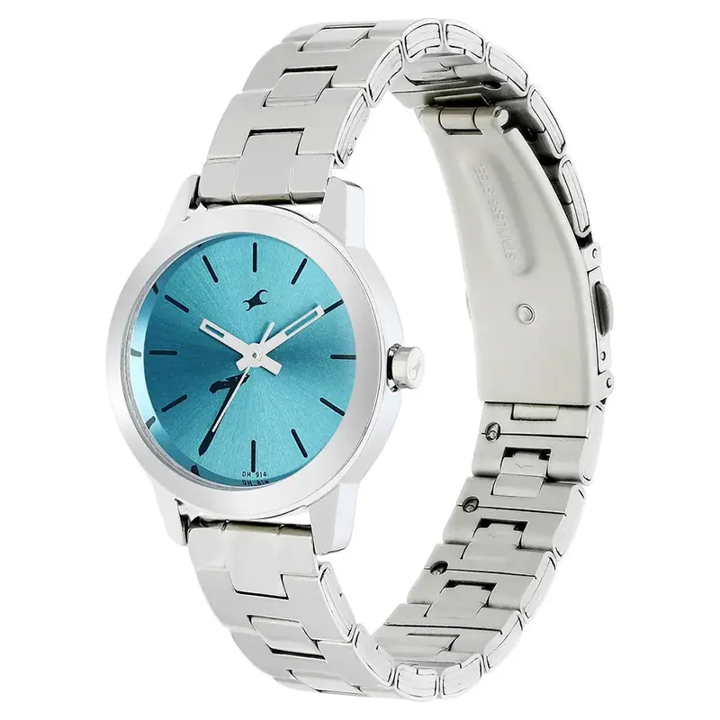 Fastrack 68008SM06 Tropical Waters Ice Blue Dial Ladies Watch