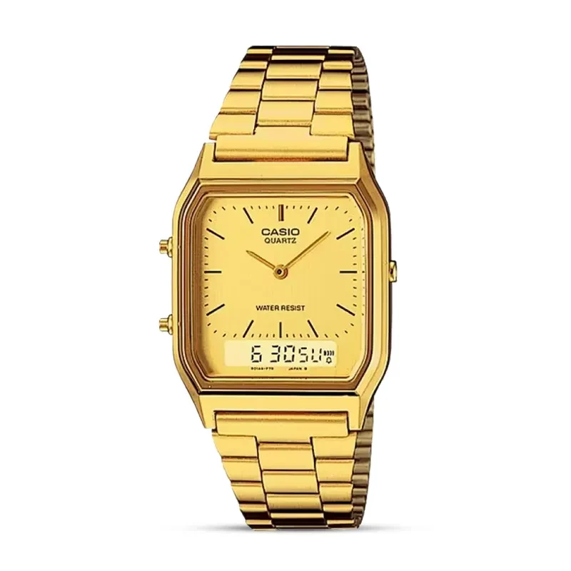 Casio AQ-230GA-9DMQ Vintage Gold-tone Watch