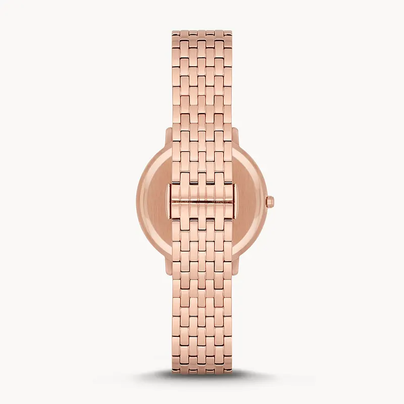 Emporio Armani Kappa Crystal White Mother of Pearl Dial Ladies Watch | AR11006