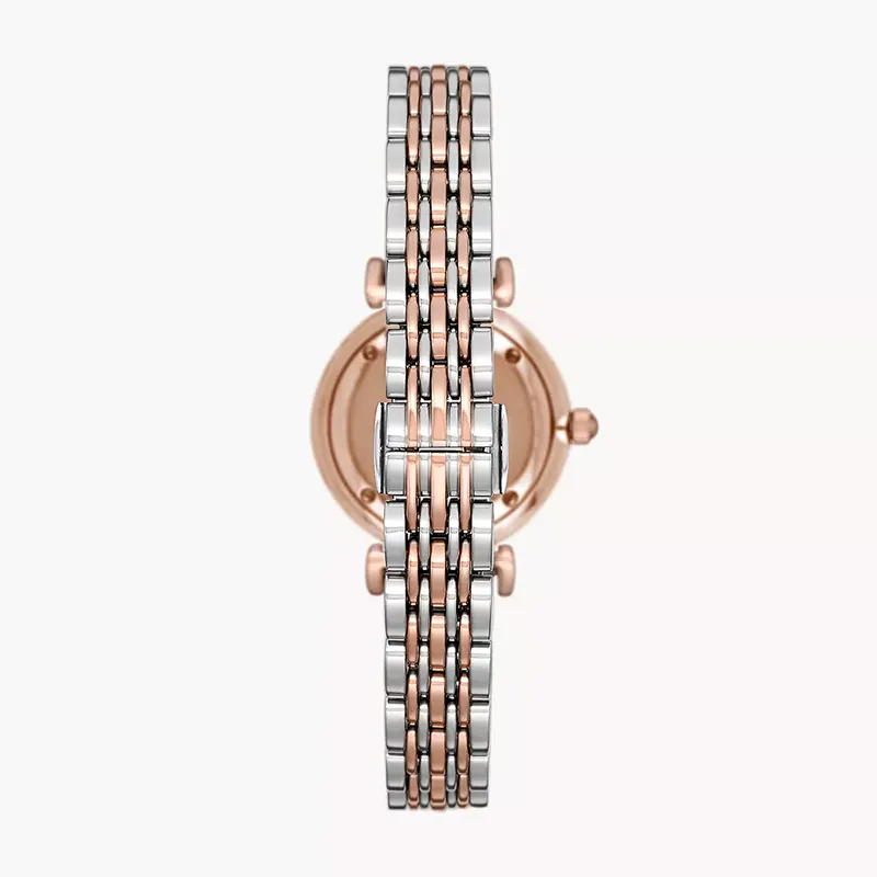 Emporio Armani Gianni T-Bar Two-tone Ladies Watch | AR11223