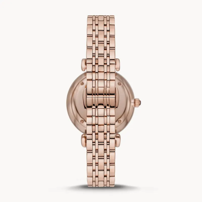 Emporio Armani Blue (Crystal Pave Center) Dial Ladies Watch | AR11423
