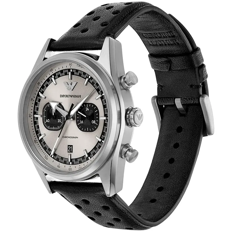 Emporio Armani Racer Chronograph Grey Dial Men's Watch | AR11677