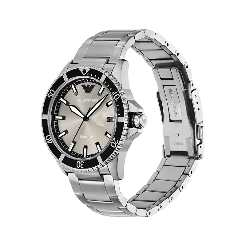 Emporio Armani Sea Explorer Grey Dial Men's Watch | AR11683