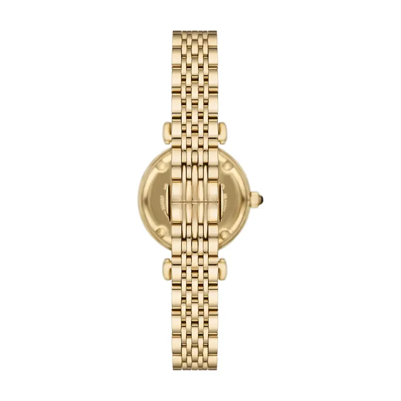 Emporio Armani Classic Brown Dial Gold-Tone Ladies Watch | AR11703