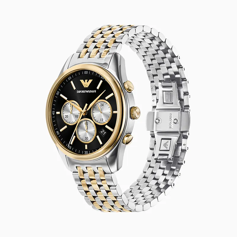 Emporio Armani Antonio Chronograph Black Panda Dial Men's Watch | AR11713