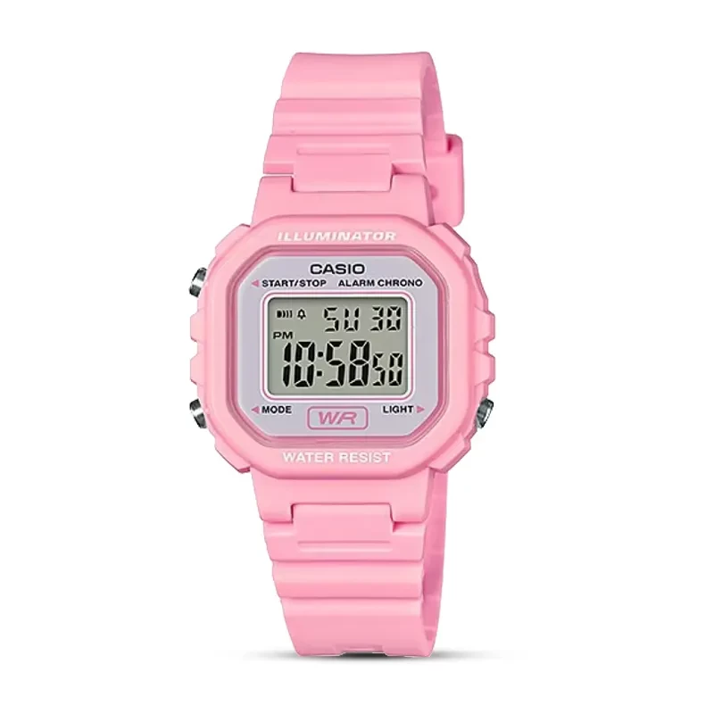 Casio POP LA-20WH-4A1 Youth Digital Dial Pink Ladies Watch