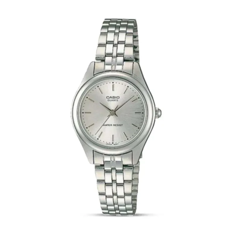 Casio Enticer LTP-1129A-7A Silver Dial Ladies Watch