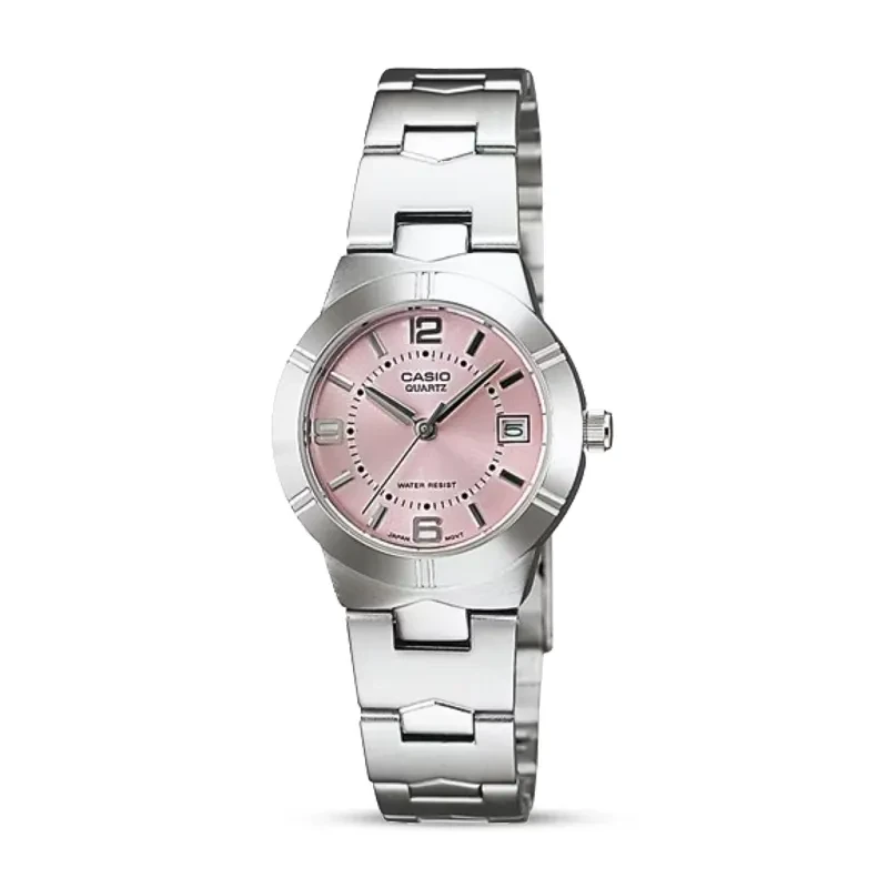 Casio Enticer LTP-1241D-4ADF Pink Dial Ladies Watch