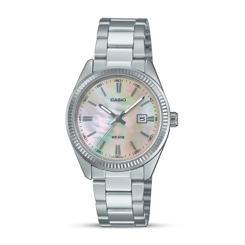 Casio Enticer Mother Of Pearl Dial Ladies Watch | LTP-1302DS-4AV