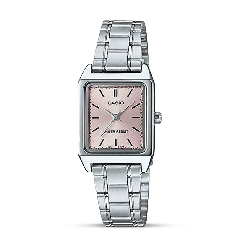 Casio Enticer Light Pink Dial Ladies Watch | LTP-V007D-4E