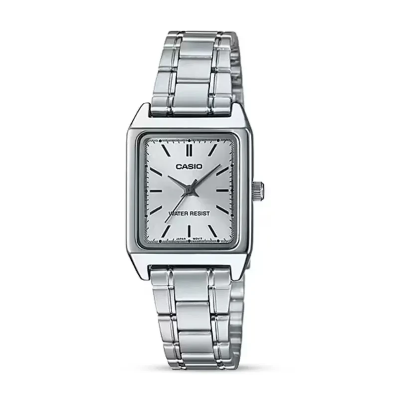 Casio Enticer Silver Ladies Watch | LTP-V007D-7EUDF