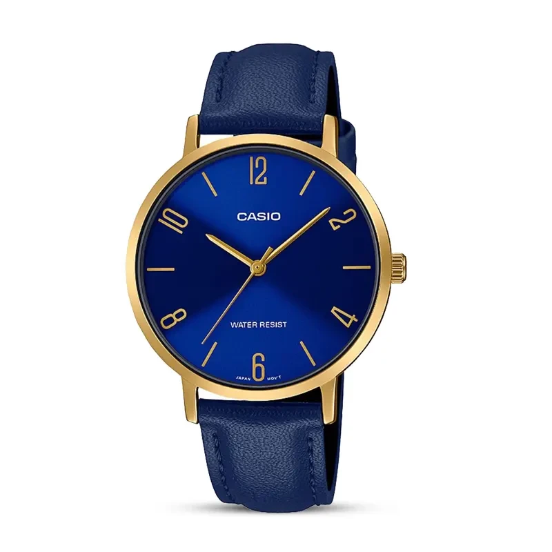 Casio Enticer LTP-VT01GL-2B Blue Dial Ladies Watch
