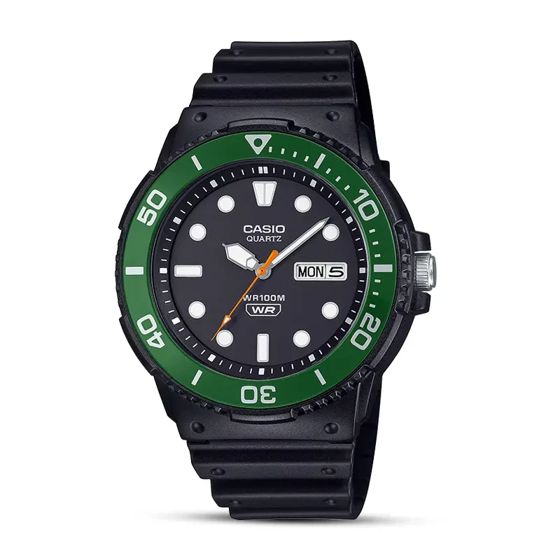Casio Enticer Black Dial Resin Band Watch | MRW-230H-1E3VDF