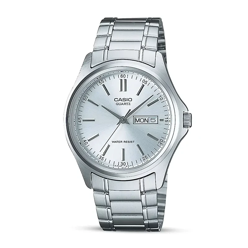Casio Enticer MTP-1239D-7A Silver Dial Men's Watch